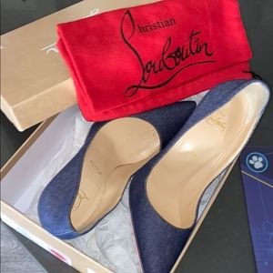 So Kate 120 Denim Louboutins